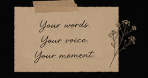 showcase your poetry talent